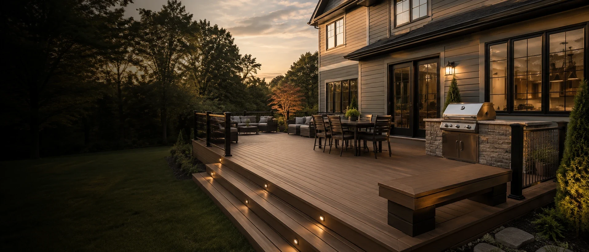 finished deck — hero photo