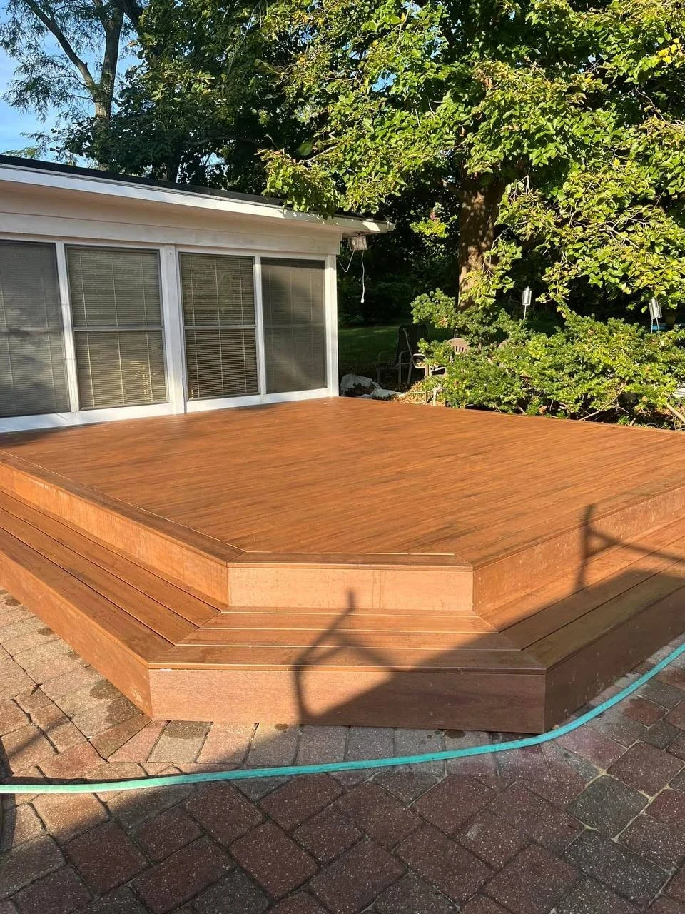 Composite Platform Deck & Steps — Yardley, PA